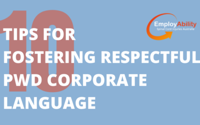 10 Tips for fostering respectful PWD Corporate Language